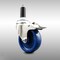 Service Caster 4 Inch 316SS Solid Poly Swivel 1-1/8 Inch Expanding Stem Caster Lock Brake SCC SCC-SS316TTLEX20S414-SPUS-118 - alternate 1